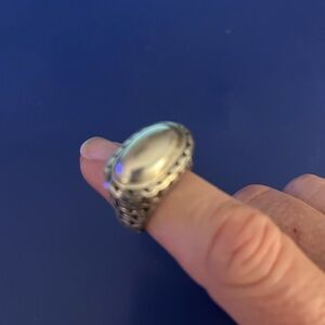 John Hardy Silver Dome Ring size 7